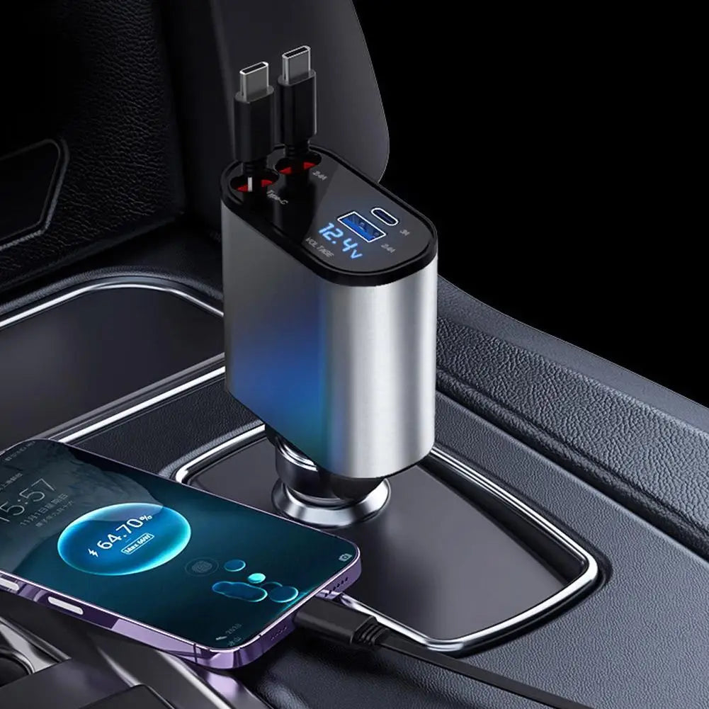 Ultimate Power Glide Pro 4-in-1 Versatile Car Charger