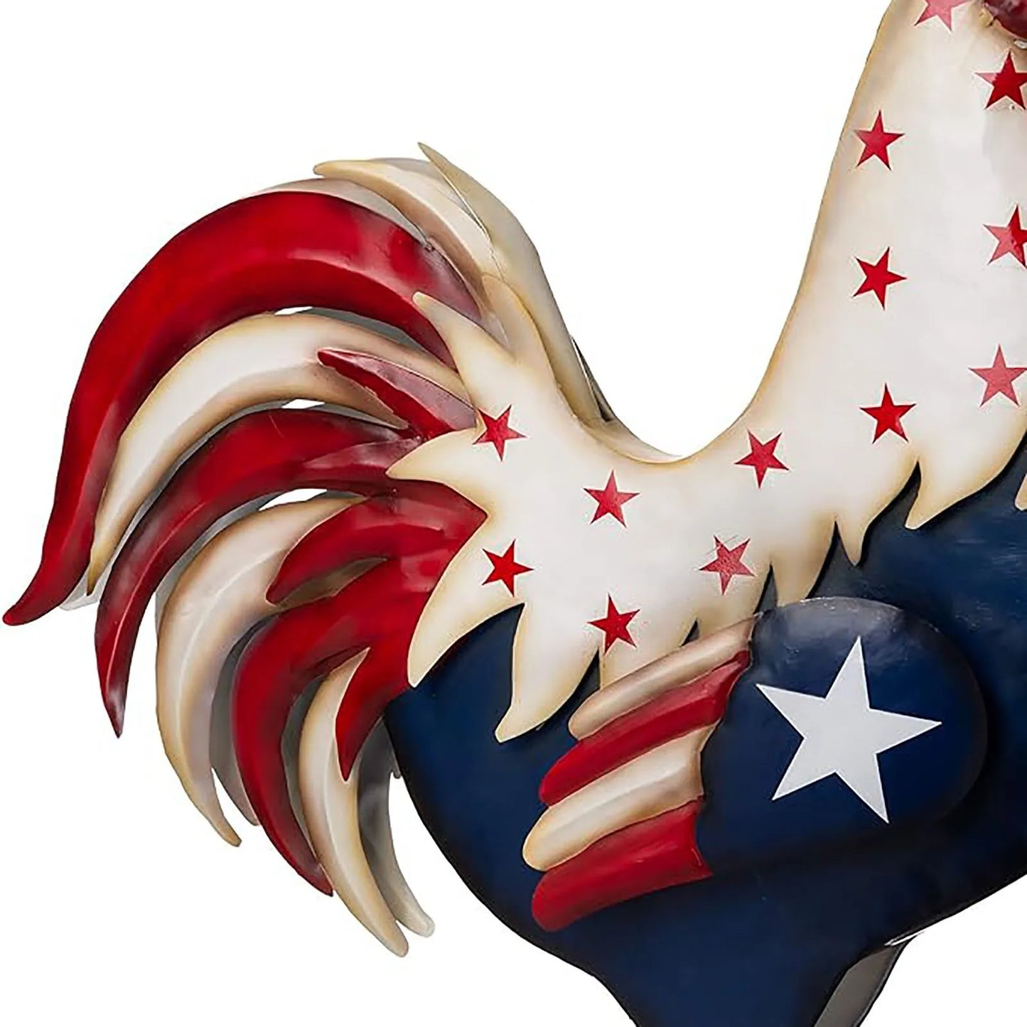 Pround To Be An American Patriotic Metal Rooster